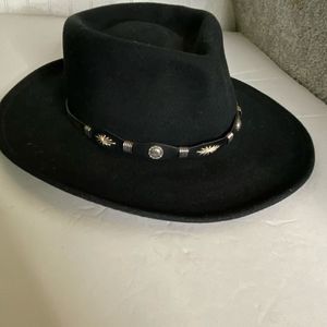 Shelplers by Bailey Lite felt wool hat Made in USA crushable water repellent Med